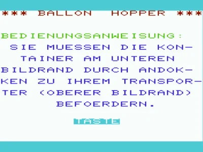 Ballon Hopper box art