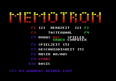 Memotron box art