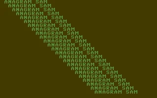 Anagram Sam box art