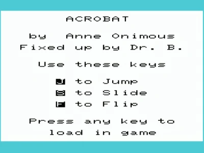 Acrobat box art