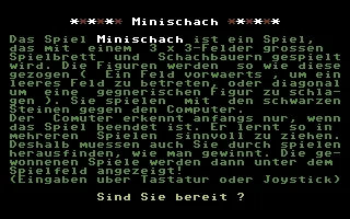 Mini Schach box art