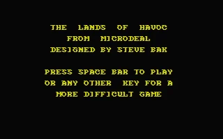 Lands of Havoc box art