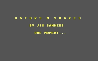 Gators 'n Snakes box art