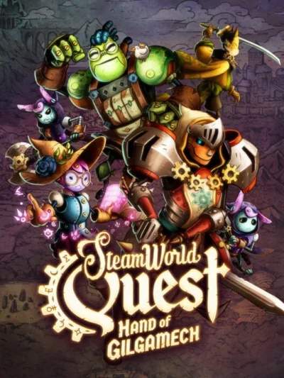 SteamWorld Quest: Hand of Gilgamech box art