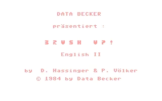 Brush Up Your English II box art