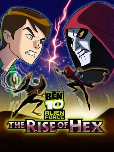 Ben 10 Alien Force: The Rise of Hex box art