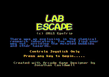 Lab Escape box art