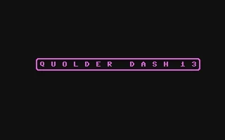 Quolder Dash 13 box art