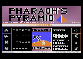 Pharaoh's Pyramid box art
