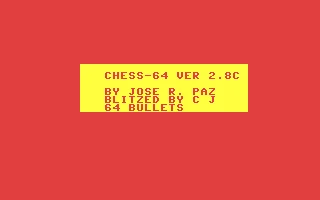 Chess-64 v2.8c box art