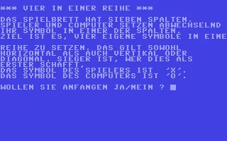 Vier in einer Reihe box art
