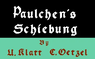 Paulchen's Schiebung box art