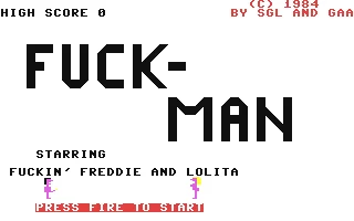 Fuck-man box art