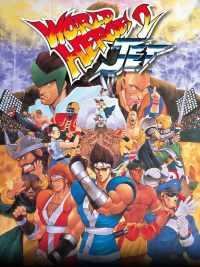 World Heroes 2 Jet box art
