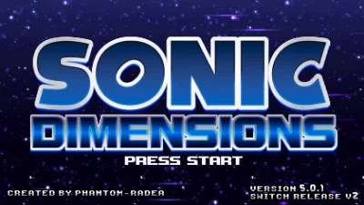 Sonic Dimensions box art