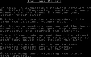 The Long Riders box art
