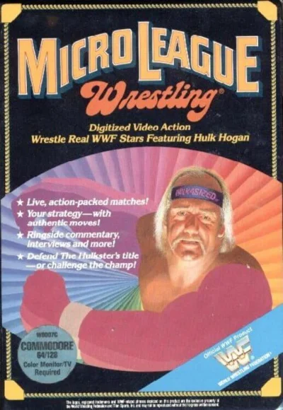 MicroLeague Wrestling box art