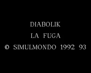 Diabolik 03 - La Fuga box art