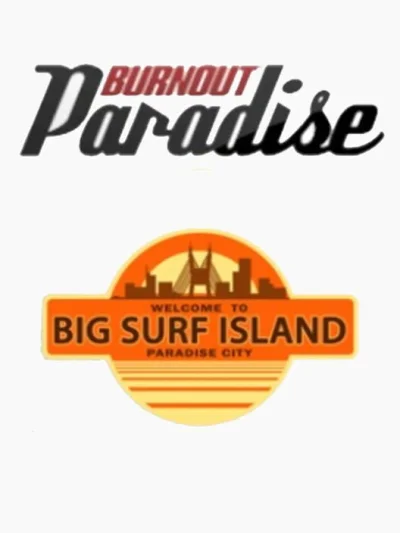 Burnout Paradise: Big Surf Island box art