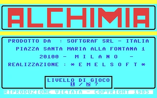 Alchimia box art