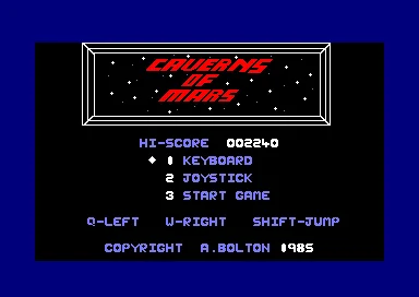 Caverns Of Mars box art
