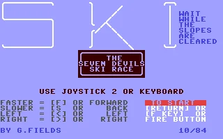 Ski - The Seven Devils Ski Race box art