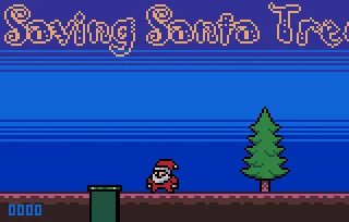 Saving Santa Tree box art