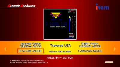 Arcade Archives Traverse Usa box art