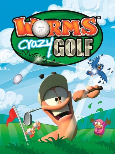 Worms - Crazy Golf box art