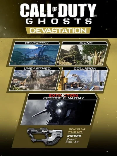 Call of Duty: Ghosts - Devastation box art