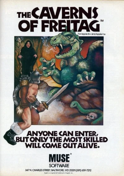 The Caverns of Freitag box art
