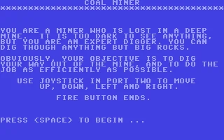 Coal Miner box art