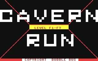 Cavern Run box art