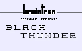 Black Thunder box art