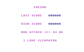 Bug Attack box art