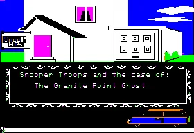 Snooper Troops and the Case of - The Granit Point box art