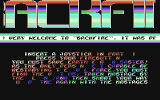 Back Fire box art