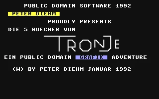 Die 5 Bücher von Tronje box art
