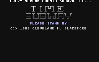 Time Subway box art