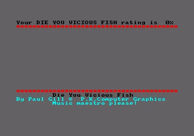 You Vicious Fish, Die box art