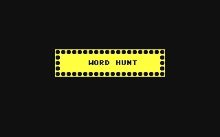 Word Hunt box art