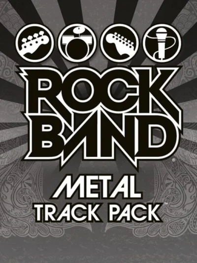 Rock Band - Metal Track Pack box art