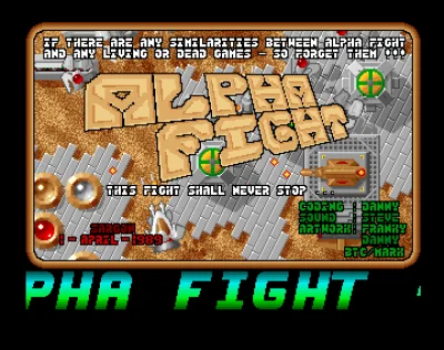 Alpha Fight box art