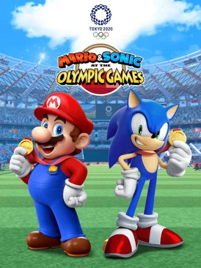 Mario & Sonic at the Olympic Games Tokyo 2020 box art