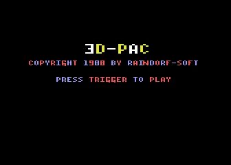 3-d Pac box art