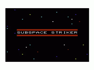 Subspace Striker box art