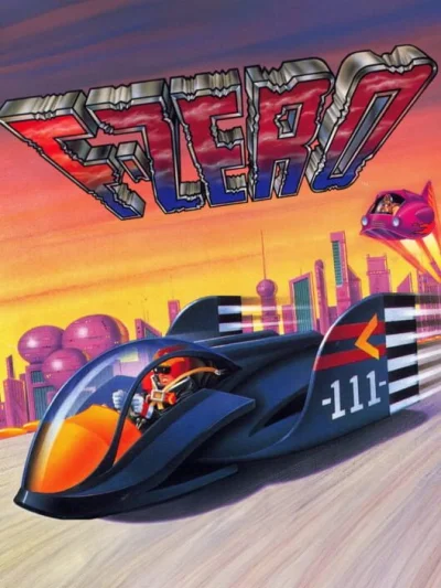 F-Zero - Falcon Densetsu box art