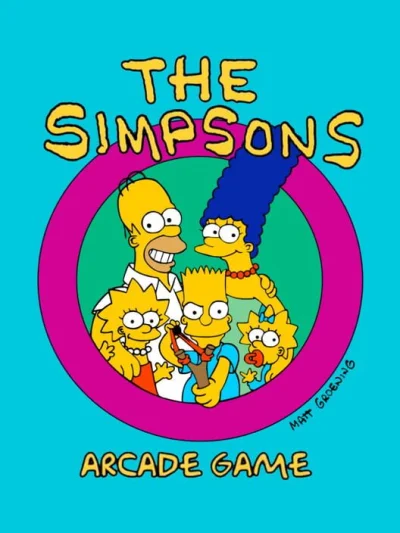 Simpsons, The - Arcade Game box art