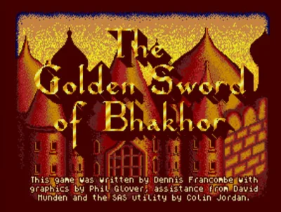 The Golden Sword Of Bhakhor box art