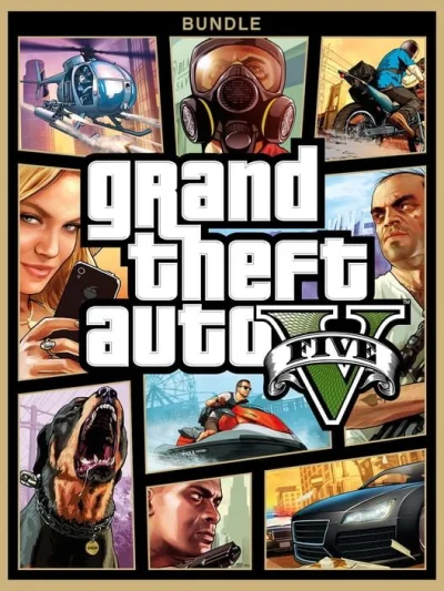 Grand Theft Auto V box art